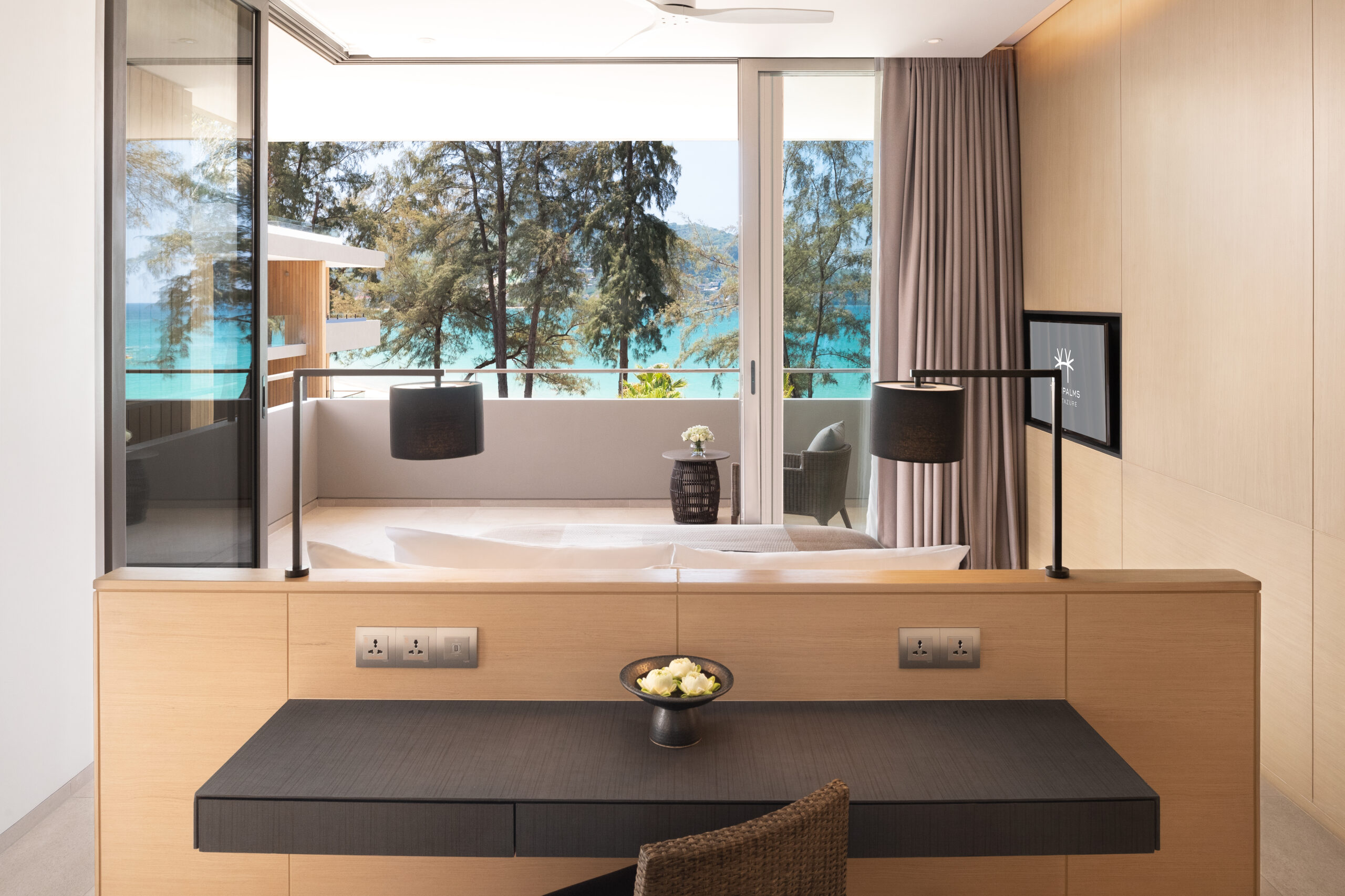 Azure Sea View Pool Penthouse 2 Azure Sea View Penthouse Private Pool Master Bedroom 2 scaled