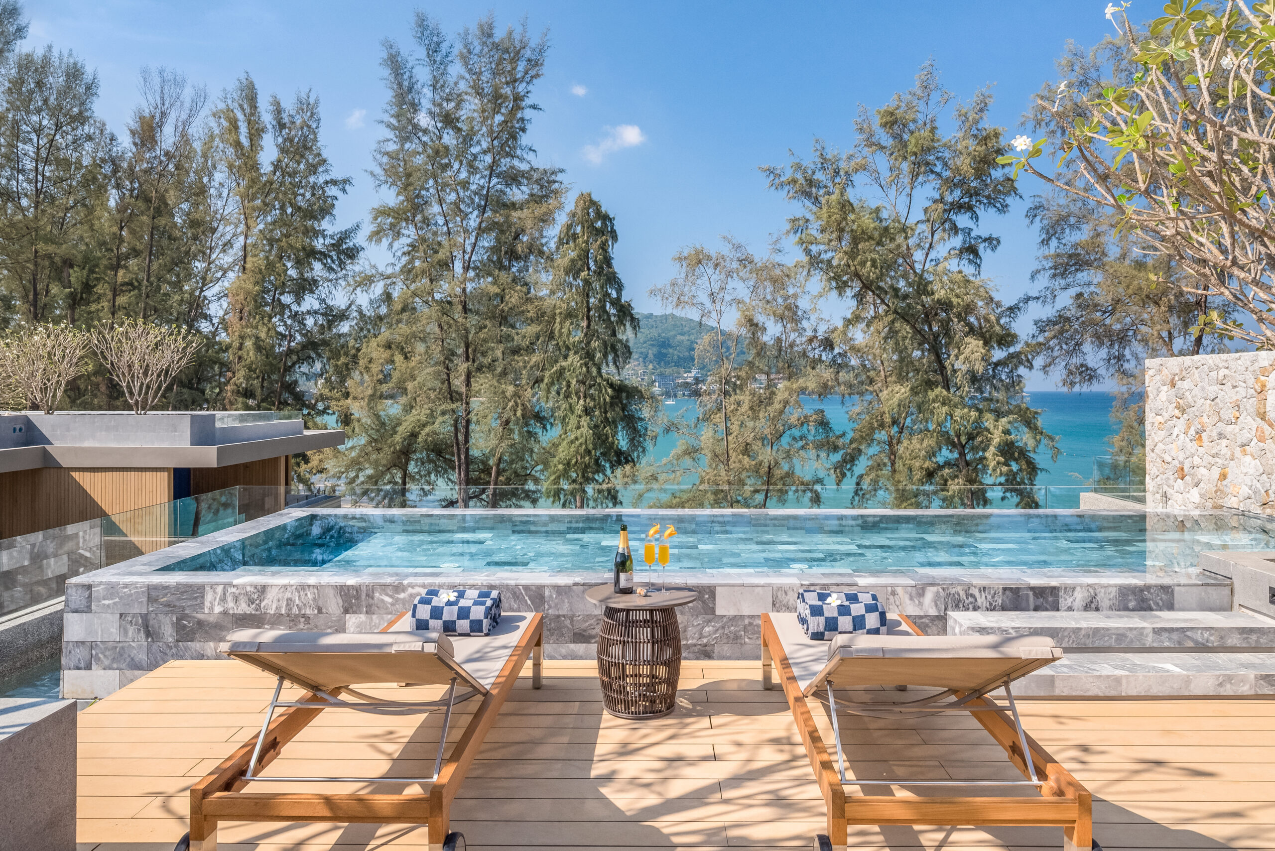 Azure Sea View Pool Penthouse 5 Azure Sea View Penthouse Private Pool Rooftop Pool 2 scaled