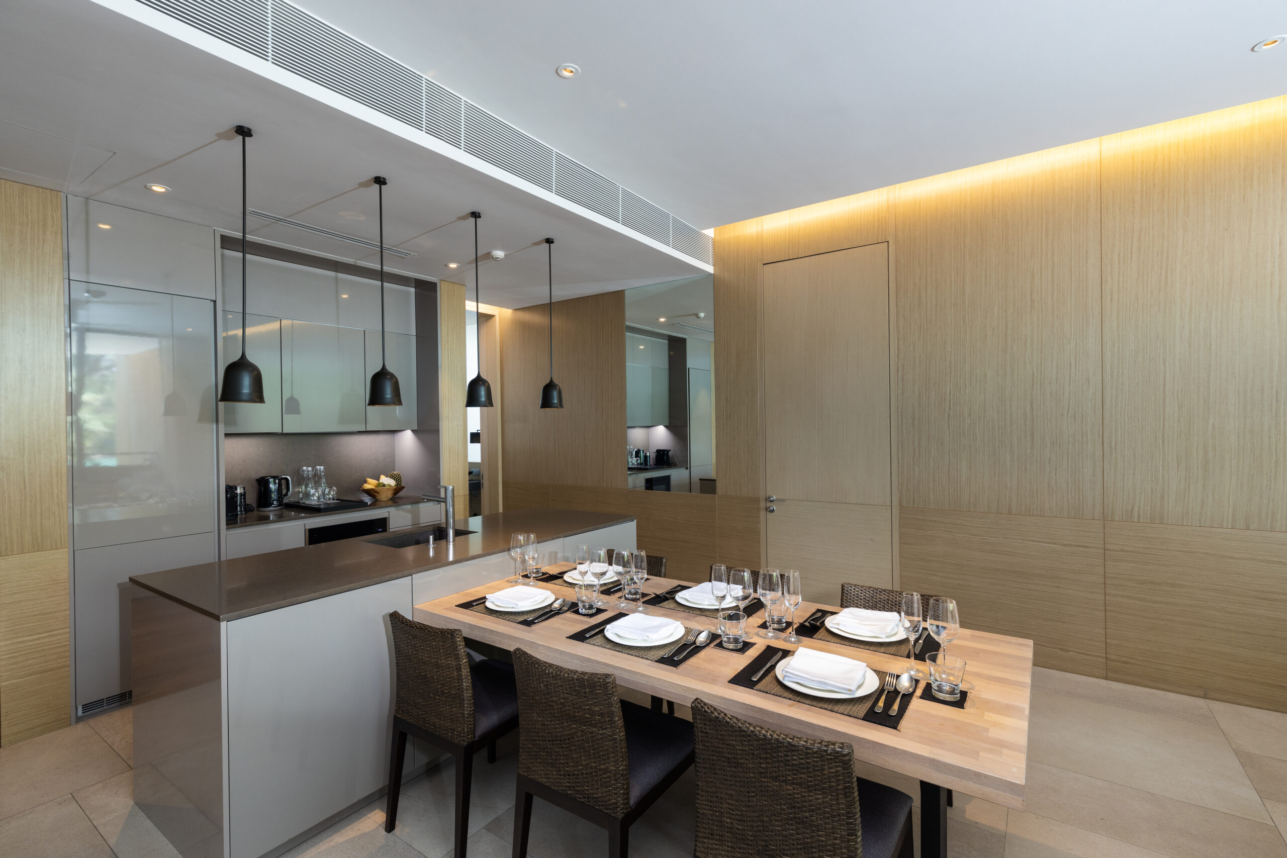 2 Bedroom Azure Sea View Suite 4 Azure Sea View Suite 2 Bedroom Kitchen scaled