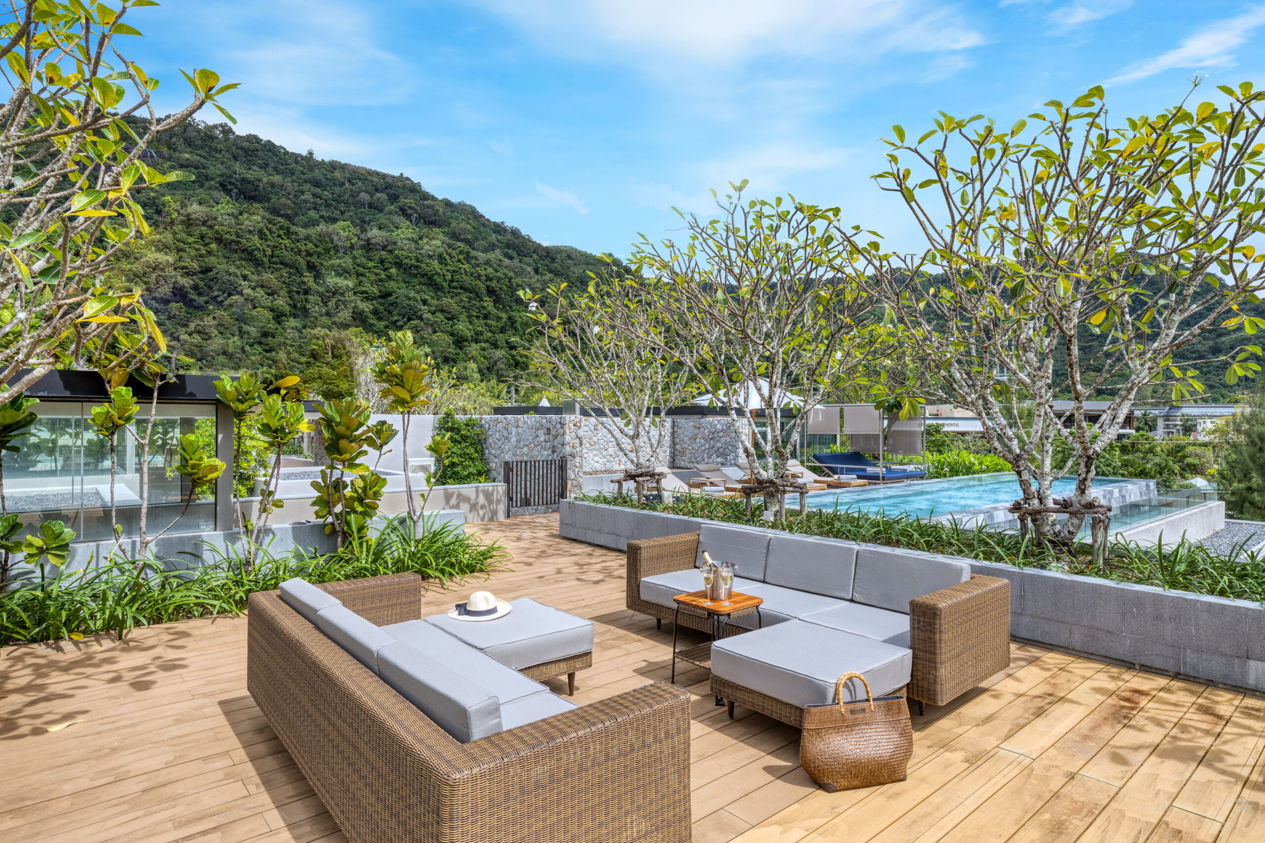 3 Bedroom Azure Sea View Pool Penthouse 8 Azure Seaview Penthouse Private Pool 3 bedroom Terras scaled