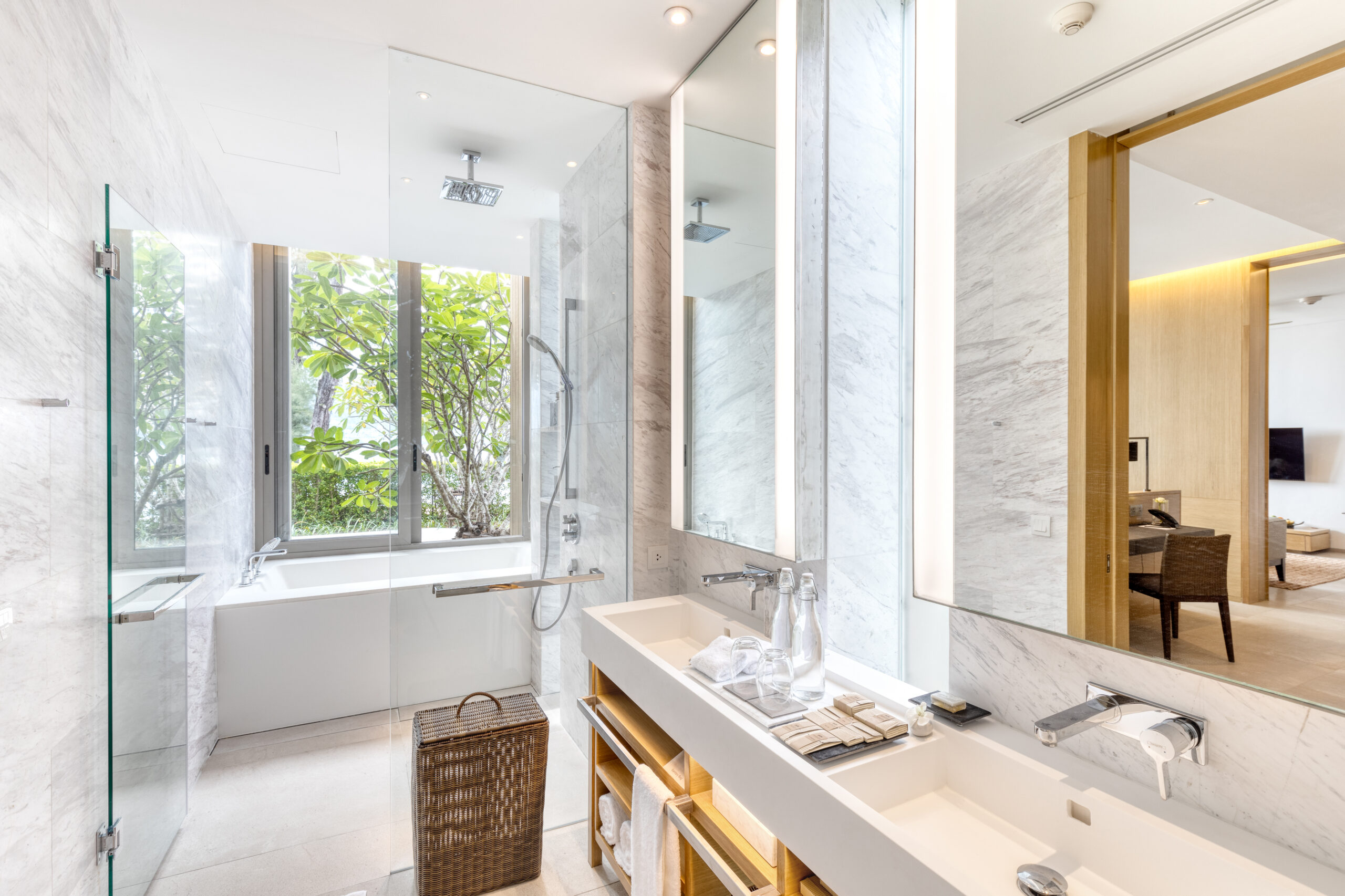 2 Bedroom Grand Azure Seafront Pool Suite 5 Grand Azure Sea Front Suite Private Pool 2 Bedroom Bathroom scaled
