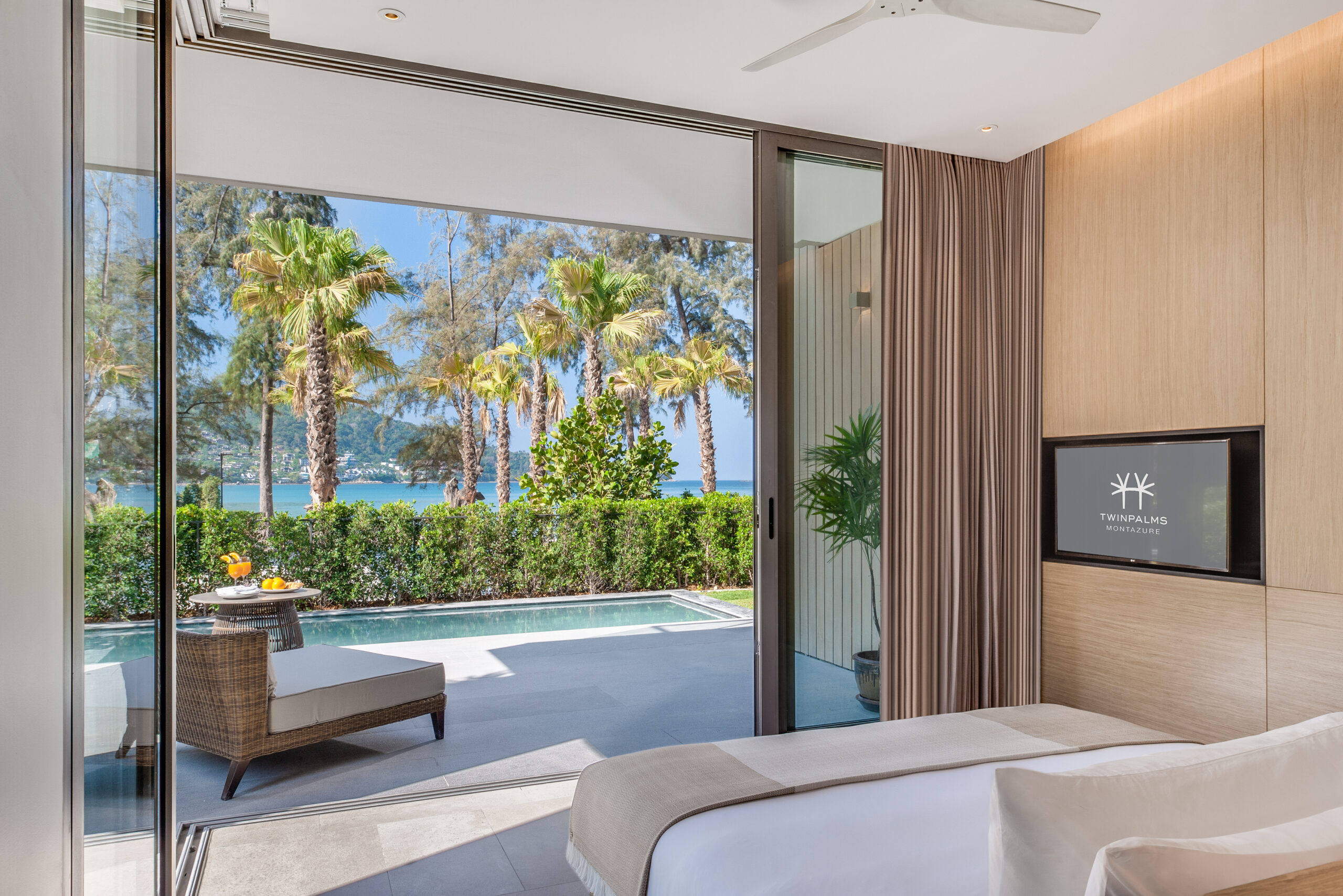 Grand Azure Sea View Pool Suite 1 Grand Azure Sea View Suite Private Pool Bedroom 2 scaled