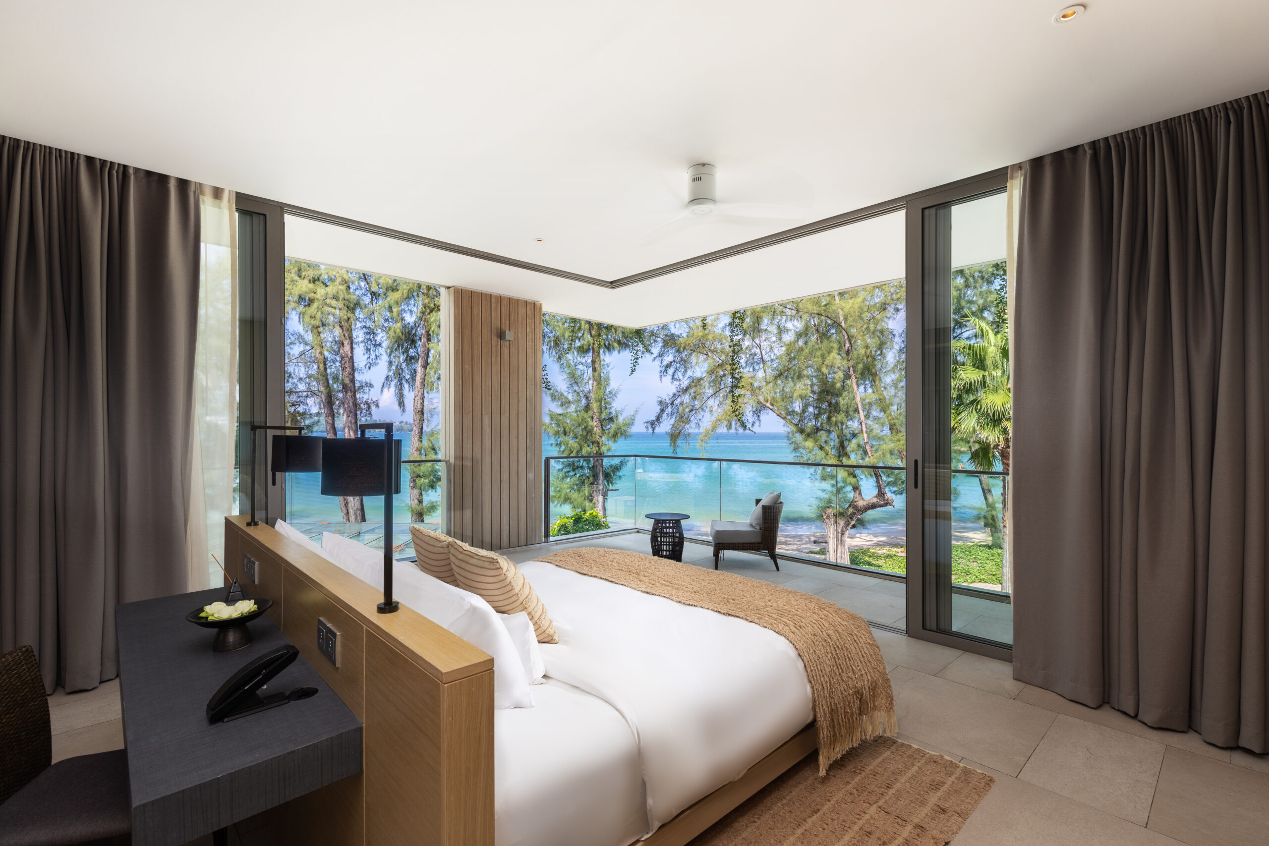 Azure Sea View Suite 2 Bedroom Bedroom scaled